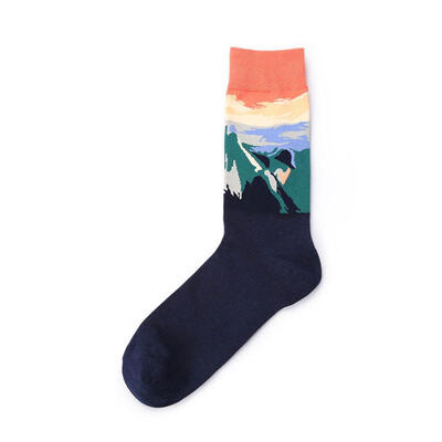 3D Retro Creative Oil Painting Art Socks Funny Patterned Cotton Tube Socks For Men 1 Pair
3D Retro Creative Oil Painting Art Socks Funny Patterned Cotton Tube Socks For Men 1 Pair