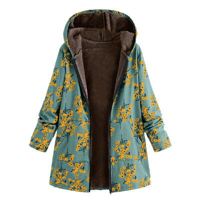 Toponeto Womens Winter Warm Outwear Floral Print Hooded Pockets Vintage Oversize Coats
Toponeto Womens Winter Warm Outwear Floral Print Hooded Pockets Vintage Oversize Coats