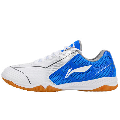 Li Ning LI-NING badminton shoes mens ping-pong sneakers national team Aurora professional breathable non-slip training shoes APTM001-1 white blue silver 44105
Li Ning LI-NING badminton shoes mens ping-pong sneakers national team Aurora professional breathable non-slip training shoes APTM001-1 white blue silver 44105