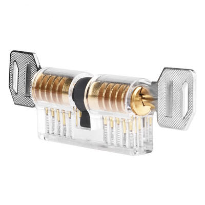 Greensen Copper Acrylic Teaching Transparent Lock Double Sides Training Lock Practical Tool with 2 Keys
Greensen Copper Acrylic Teaching Transparent Lock Double Sides Training Lock Practical Tool with 2 Keys