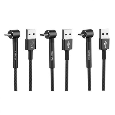 Borofone BU6 Braided Fast Charging Charger Cable With USB Type-C Cable Lightning Cable Micro USB Cable - 12M
Borofone BU6 Braided Fast Charging Charger Cable With USB Type-C Cable Lightning Cable Micro USB Cable - 12M