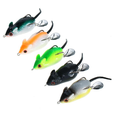 5PCS Mouse Fishing Lure Freshwater Mice Fishing Bait Set Top Water Bait Kit Fishing Tackle Snakehead Bait
5PCS Mouse Fishing Lure Freshwater Mice Fishing Bait Set Top Water Bait Kit Fishing Tackle Snakehead Bait