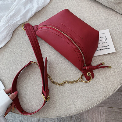 Qiao Bani 2019 new South Korea ins fashion solid color simple chain bag wild chest bag shoulder diagonal female bag
Qiao Bani 2019 new South Korea ins fashion solid color simple chain bag wild chest bag shoulder diagonal female bag