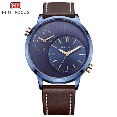 MINI FOCUS Fox Mens Watch Quartz Watch Casual Hot Watch Dual Time Zone Leather Strap
MINI FOCUS Fox Mens Watch Quartz Watch Casual Hot Watch Dual Time Zone Leather Strap