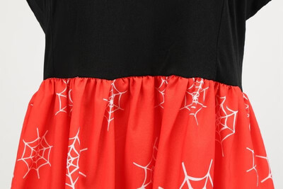 L8067 Cross-border Halloween womens round neck sleeveless pumpkin face print elastic elastic waist with ribbon big swing skirt re
L8067 Cross-border Halloween womens round neck sleeveless pumpkin face print elastic elastic waist with ribbon big swing skirt re