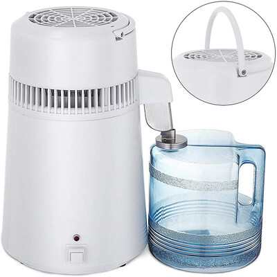 VEVOR Water Distiller 750W Purifier Filter with Handle 11 Gal 4L BPA Free Container Perfect for Home Use White
VEVOR Water Distiller 750W Purifier Filter with Handle 11 Gal 4L BPA Free Container Perfect for Home Use White