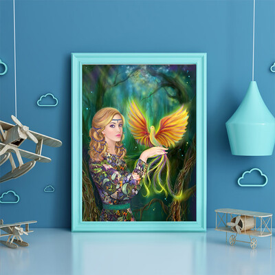 Gobestart DIY Full Diamond Cartoon Painting Special Diamond Shaped Rhinestone Embroidery
Gobestart DIY Full Diamond Cartoon Painting Special Diamond Shaped Rhinestone Embroidery
