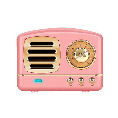 Mini Rechargeable Wireless Stereo Retro Speaker Built-in Microphone Support BT Conncetion TF Card USB AUX Input for Party Travel K
Mini Rechargeable Wireless Stereo Retro Speaker Built-in Microphone Support BT Conncetion TF Card USB AUX Input for Party Travel K