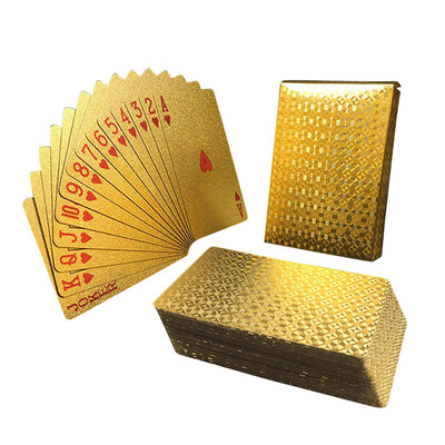 1 SET Golden Foil Plated Normal Playing Cards Poker 52 Cards 2 Jokers Special Unusual Birthday Gift Poker
1 SET Golden Foil Plated Normal Playing Cards Poker 52 Cards 2 Jokers Special Unusual Birthday Gift Poker
