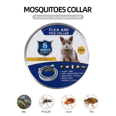 Pet Dog Cat Collar Anti Flea Ticks Mosquitoes Collar Outdoor Protective Adjustable 8 Months Long-term Protection
Pet Dog Cat Collar Anti Flea Ticks Mosquitoes Collar Outdoor Protective Adjustable 8 Months Long-term Protection