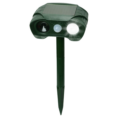 Ultrasonic Animal Repeller Solar Powered Flashing Lights Repeller Waterproof Outdoor Farm Garden Yard Repellent Dog Cat Fox Deer H
Ultrasonic Animal Repeller Solar Powered Flashing Lights Repeller Waterproof Outdoor Farm Garden Yard Repellent Dog Cat Fox Deer H