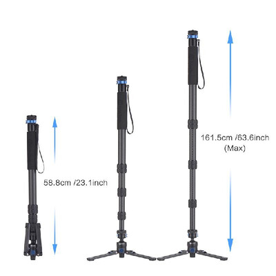 FeiyuTech Flexible Monopod Unipod Camera Bracket Carbon Fiber Tube with Quick Release Set 14 Inch Screw Mount for Canon Sony Niko
FeiyuTech Flexible Monopod Unipod Camera Bracket Carbon Fiber Tube with Quick Release Set 14 Inch Screw Mount for Canon Sony Niko