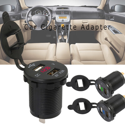 Creative Waterproof 42A Dual USB Charger Socket Adapter Power Outlet For 12V 24V Car Motorcycle Nice
Creative Waterproof 42A Dual USB Charger Socket Adapter Power Outlet For 12V 24V Car Motorcycle Nice
