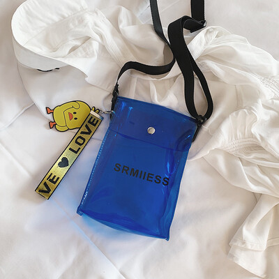 Bag female 2019 new ins super fire summer Korean transparent jelly shoulder bag student mobile phone Messenger bag
Bag female 2019 new ins super fire summer Korean transparent jelly shoulder bag student mobile phone Messenger bag