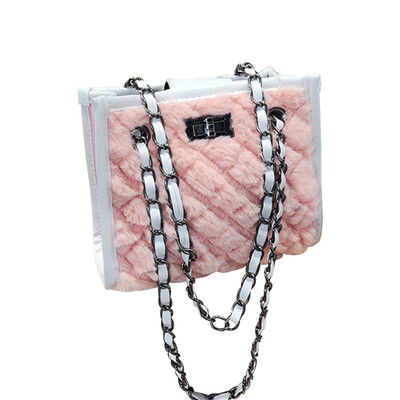 Girls Casula Handbags Women Plaid Embroidered Line Single Shoulder Bag Solid Color Plush Messenger Crossbody 2019 Bags
Girls Casula Handbags Women Plaid Embroidered Line Single Shoulder Bag Solid Color Plush Messenger Crossbody 2019 Bags