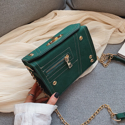 French small bag female 2019 new wave Korean fashion rivet chain bag wild single shoulder slung small square bag
French small bag female 2019 new wave Korean fashion rivet chain bag wild single shoulder slung small square bag
