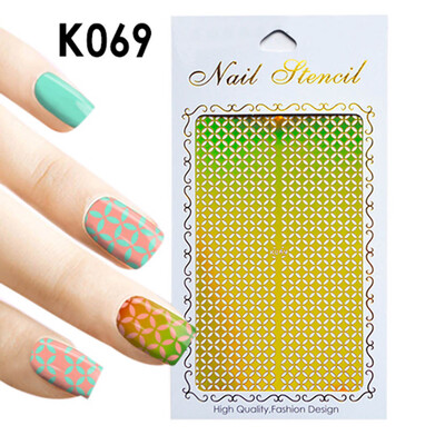 Toponeto 1Pc Irregular Hollow Nail Art Vinyls Stencil Stickers Manicure
Toponeto 1Pc Irregular Hollow Nail Art Vinyls Stencil Stickers Manicure