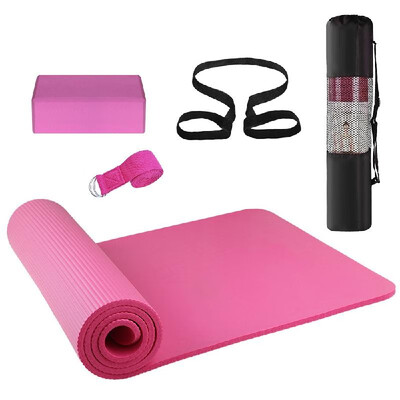 3PCS Yoga Equipment Set Yoga Mat Yoga Blocks Stretching Strap Yoga Beginner Exercise Set with Mat Storage Pouch&Strap
3PCS Yoga Equipment Set Yoga Mat Yoga Blocks Stretching Strap Yoga Beginner Exercise Set with Mat Storage Pouch&Strap