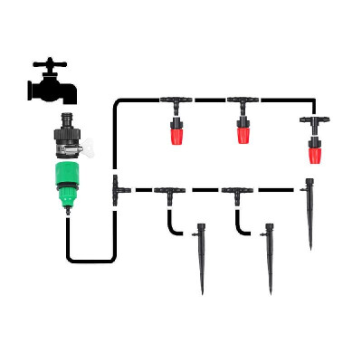 Plant Watering Irrigation Drip Kit Accessories Include Atomizing Nozzle Mister Dripper
Plant Watering Irrigation Drip Kit Accessories Include Atomizing Nozzle Mister Dripper