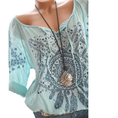 Nomeni Women Printing Stand Three Quart Work Office Button Plus Size Blouse Top T-Shirt
Nomeni Women Printing Stand Three Quart Work Office Button Plus Size Blouse Top T-Shirt