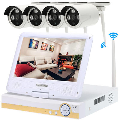 101 4CH 720P HD WiFi NVR Kit with 4pcs 10MP Wireless WiFi Waterproof Outdoor Bullet IP Camera Support P2P Onvif IR-CUT Night
101 4CH 720P HD WiFi NVR Kit with 4pcs 10MP Wireless WiFi Waterproof Outdoor Bullet IP Camera Support P2P Onvif IR-CUT Night
