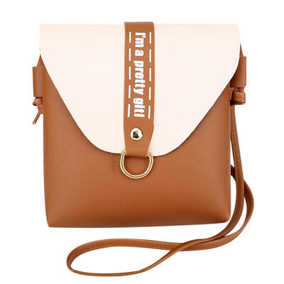 Women Girls Flap Messenger Bags PU Leather Shoulder Mini Satchel Handbags