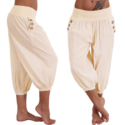 Tailored Women Elastic Waist Boho Check Pants Baggy Wide Leg Summer Casual Yoga Capris
Tailored Women Elastic Waist Boho Check Pants Baggy Wide Leg Summer Casual Yoga Capris