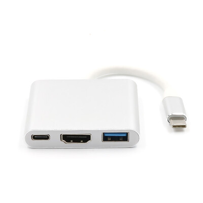 USB31 Type-C to High Definition Multimedia Interface 4k 3 Ports Adapter HD Devices Cable Support Converter Compatible for Compute
USB31 Type-C to High Definition Multimedia Interface 4k 3 Ports Adapter HD Devices Cable Support Converter Compatible for Compute