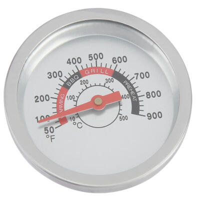 Greensen Stainless Steel Barbecue BBQ Smoker Grill Thermometer Temperature Gauge 50-900℉
Greensen Stainless Steel Barbecue BBQ Smoker Grill Thermometer Temperature Gauge 50-900℉