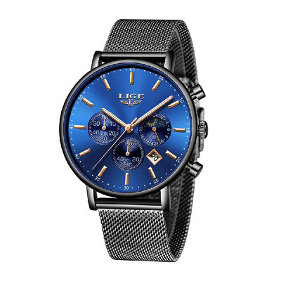 LIGE 9894 Fashion Men Watch Top Brand Luxury Quartz Watch Men Casual Slim Dress Waterproof Sport Wristwatch Relogio Masculino
LIGE 9894 Fashion Men Watch Top Brand Luxury Quartz Watch Men Casual Slim Dress Waterproof Sport Wristwatch Relogio Masculino