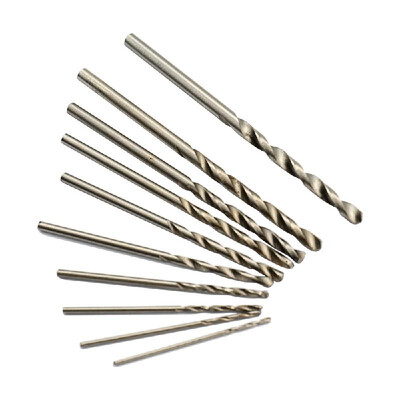 10pcs Twist Drill of 5 Specifications Straight Shank Hand Aiguille Special for Drilling&Bearizing with Electric Drills
10pcs Twist Drill of 5 Specifications Straight Shank Hand Aiguille Special for Drilling&Bearizing with Electric Drills