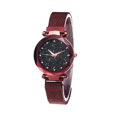 Women Fashion Elegant Luxury Starry Sky Quartz Watch Lady Magnetic Band Jewelry Wristwatch
Women Fashion Elegant Luxury Starry Sky Quartz Watch Lady Magnetic Band Jewelry Wristwatch