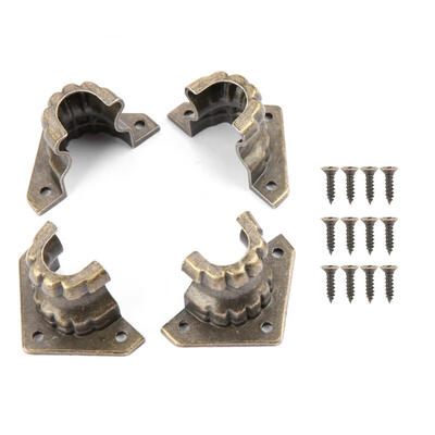 Greensen 4pcs Antique Jewelry Chest Wood Box Decorative Feet Leg Corner Protector For Furniture Cabinet
Greensen 4pcs Antique Jewelry Chest Wood Box Decorative Feet Leg Corner Protector For Furniture Cabinet
