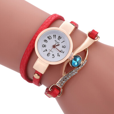 Explosion models fashion belt quartz watch peacock eye winding bracelet watch female models
Explosion models fashion belt quartz watch peacock eye winding bracelet watch female models