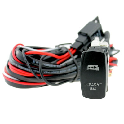 LED Light Bar Rocker OnOff Switch with Relay Wiring Harness Kit 12V 40A Relay for Jeep RV Boat Trailer
LED Light Bar Rocker OnOff Switch with Relay Wiring Harness Kit 12V 40A Relay for Jeep RV Boat Trailer