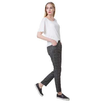 New Fashion Women Harem Pants Plaid Check Tartan Elastic Waist Pockets Causal Loose Trousers Grey
New Fashion Women Harem Pants Plaid Check Tartan Elastic Waist Pockets Causal Loose Trousers Grey