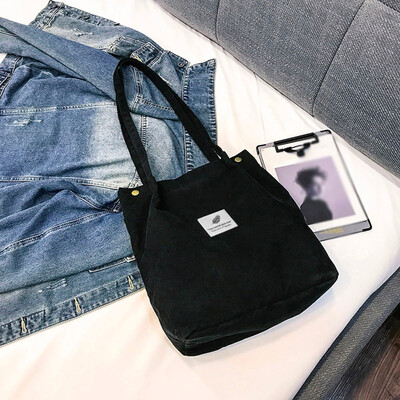 Tailored Fashion Women Corduroy Pure Color Shoulder Bag Satchel Tote Hand Bag Travel Bag
Tailored Fashion Women Corduroy Pure Color Shoulder Bag Satchel Tote Hand Bag Travel Bag