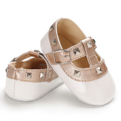 Fashion Autumn Winter Stitching Rivet Princess shoes Cute Baby Girl Soft Soled PU Shoes Infant Walking Dress Cradle Shoe
Fashion Autumn Winter Stitching Rivet Princess shoes Cute Baby Girl Soft Soled PU Shoes Infant Walking Dress Cradle Shoe