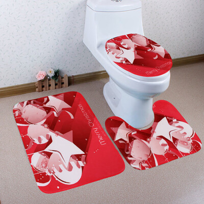 Tailored 3PCS Christmas Bathroom Non-Slip Pedestal Rug Lid Toilet Cover Bath Mat Set
Tailored 3PCS Christmas Bathroom Non-Slip Pedestal Rug Lid Toilet Cover Bath Mat Set