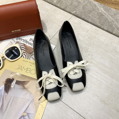 Shoes Womens Trendy Shoes Autumn Korean Edition Square Head Coloured Lace-up Single Shoes Retro-English Style Low-heeled Womens
Shoes Womens Trendy Shoes Autumn Korean Edition Square Head Coloured Lace-up Single Shoes Retro-English Style Low-heeled Womens
