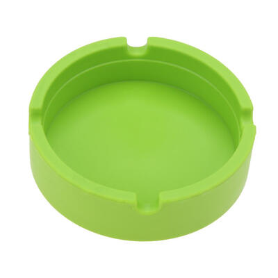 Fashion Round Silicone Ashtray Men Office Shatterproof Ashtray