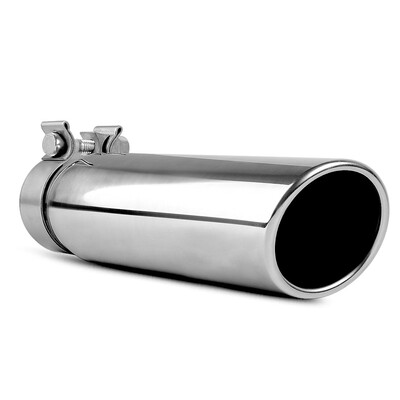 25 Inch Inlet Chrome Exhaust Tip25" x 3" x 12" Clamp On Design Universal Stainless Steel Diesel Exhaust Tailpipe Tip
25 Inch Inlet Chrome Exhaust Tip25" x 3" x 12" Clamp On Design Universal Stainless Steel Diesel Exhaust Tailpipe Tip