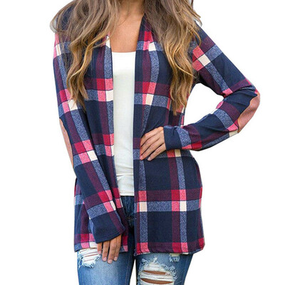 Roseonmyhand Women Plaid Long Sleeve Pullover Blouse Open Front Jacket Coat Outerwear
Roseonmyhand Women Plaid Long Sleeve Pullover Blouse Open Front Jacket Coat Outerwear
