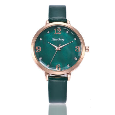 Leather Band Analog Womens watches Round Simple clock quartz 2018 Temperament Fashionable Business wristwatches for ladies D
Leather Band Analog Womens watches Round Simple clock quartz 2018 Temperament Fashionable Business wristwatches for ladies D
