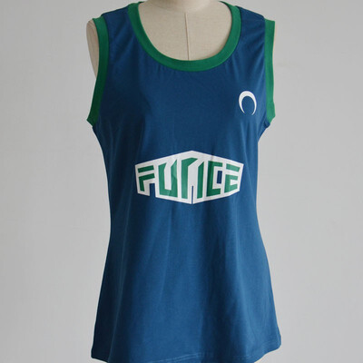 Yq summer sleeveless t-shirt personality trend fashion 7352