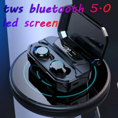 Digital LCD X6 TWS Bluetooth Wireless Earbuds In-Ear Earphone USB Charging Dock
Digital LCD X6 TWS Bluetooth Wireless Earbuds In-Ear Earphone USB Charging Dock