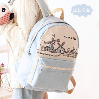 Canvas backpack Korean girls heart travel backpack cute Mori leisure high school students schoolbag female junior high school stud
Canvas backpack Korean girls heart travel backpack cute Mori leisure high school students schoolbag female junior high school stud