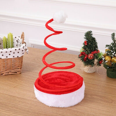 Adults Children Christmas Hat with Coil Spring Red Holiday Xmas Santa Claus Cap
Adults Children Christmas Hat with Coil Spring Red Holiday Xmas Santa Claus Cap