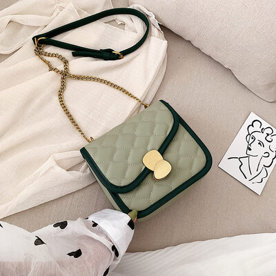 Qiao Bani 2019 new Korean fashion Dongdaemun hit color small square bag shoulder diagonal tide handbags a generation
Qiao Bani 2019 new Korean fashion Dongdaemun hit color small square bag shoulder diagonal tide handbags a generation