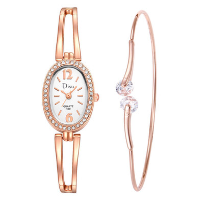 Womens Watches Oval Roman Numerals Dial Bracelet Ladies Quartz Wristwatch With Rhinestone Clock Luxury DISU Reloj Mujer
Womens Watches Oval Roman Numerals Dial Bracelet Ladies Quartz Wristwatch With Rhinestone Clock Luxury DISU Reloj Mujer
